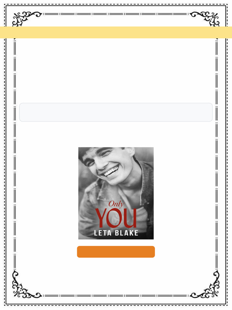 Only You ('90s Coming of Age Book 3) Leta Blake Full Access | PDF ...