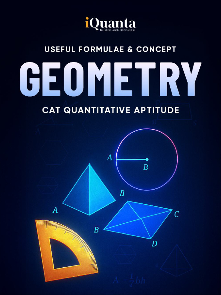 CAT Geometry Formula Book by IQuanta | PDF