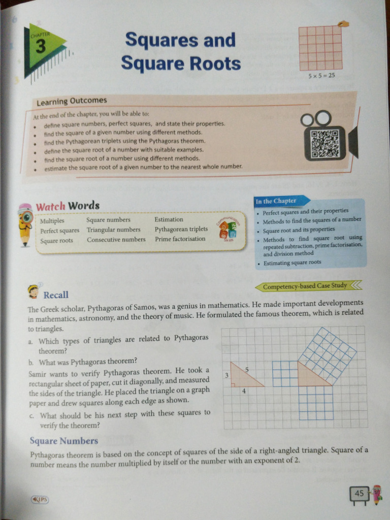 Square and Square Roots | PDF
