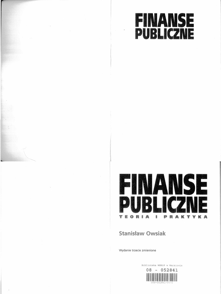 finanse-publiczne-teoria-i-praktyka-stanisaw-owsiak-wyd-trzecie