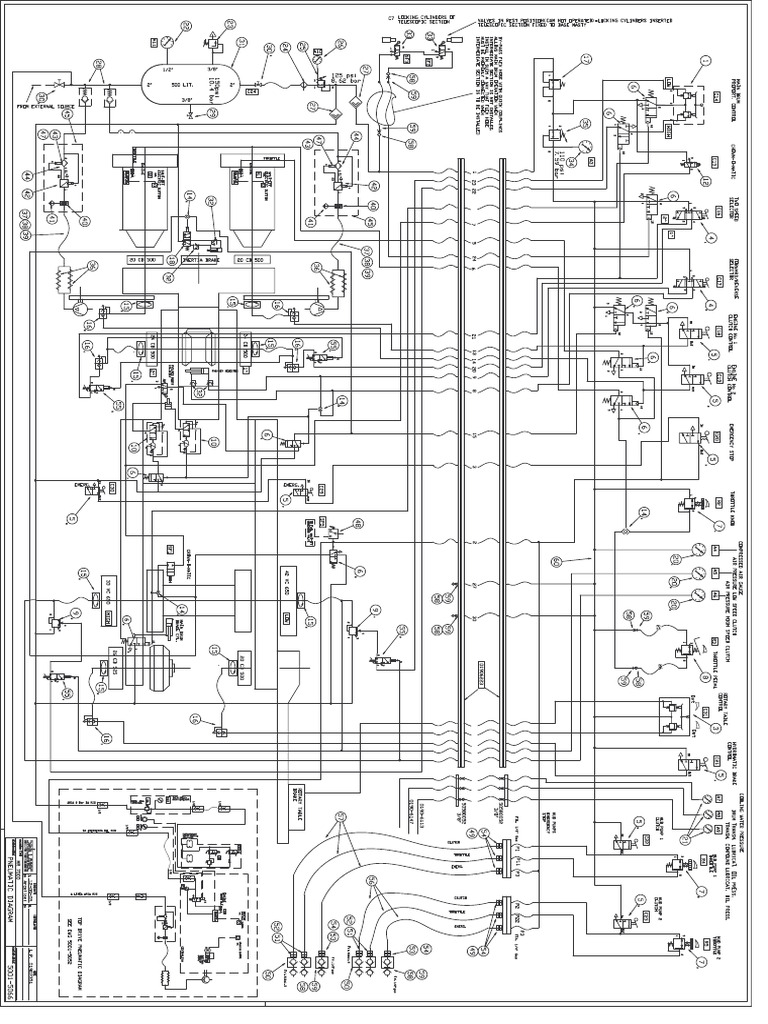 5001 5066 Pneumatic System Diagram | PDF