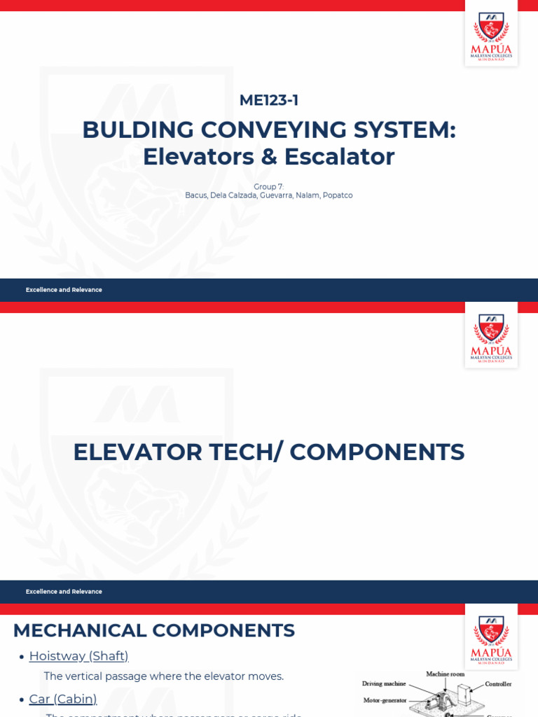 Elevator and Escalator Systems Overview | PDF | Elevator | Escalator