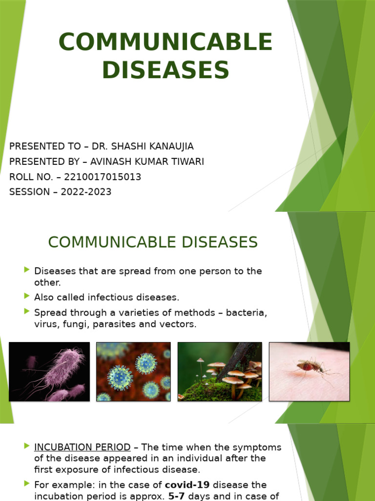 Communicable Diseases 1 | PDF | Infection | Animal Diseases