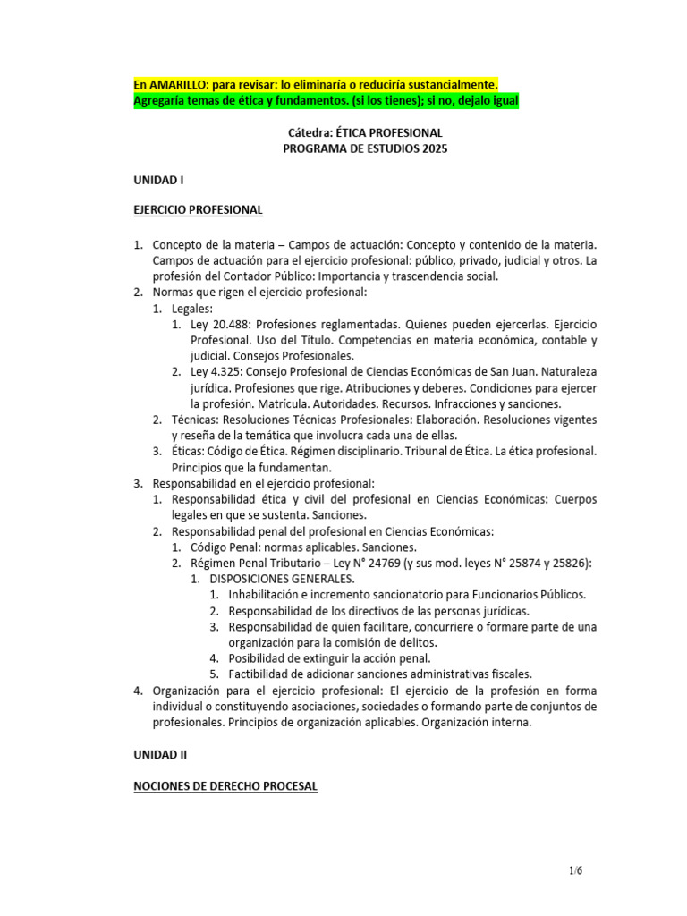 Programa 2025 | PDF | Herencia | Sociedad de responsabilidad limitada