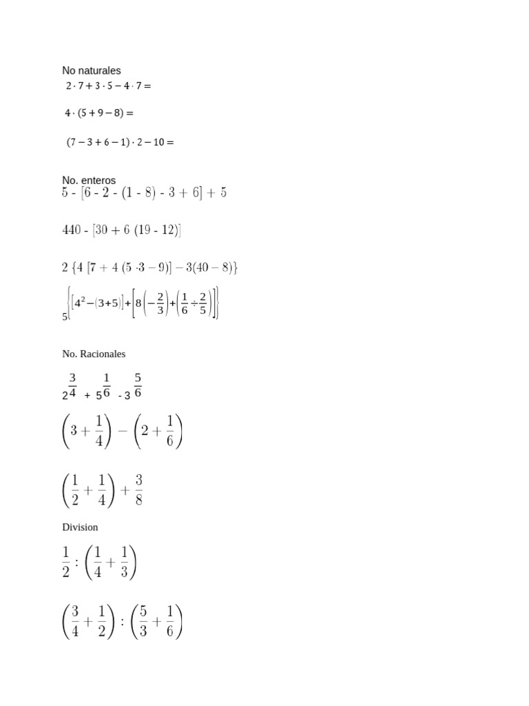 Ejercicios Pre | PDF