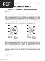 Competitive Learning Neural Networks - Unit 8