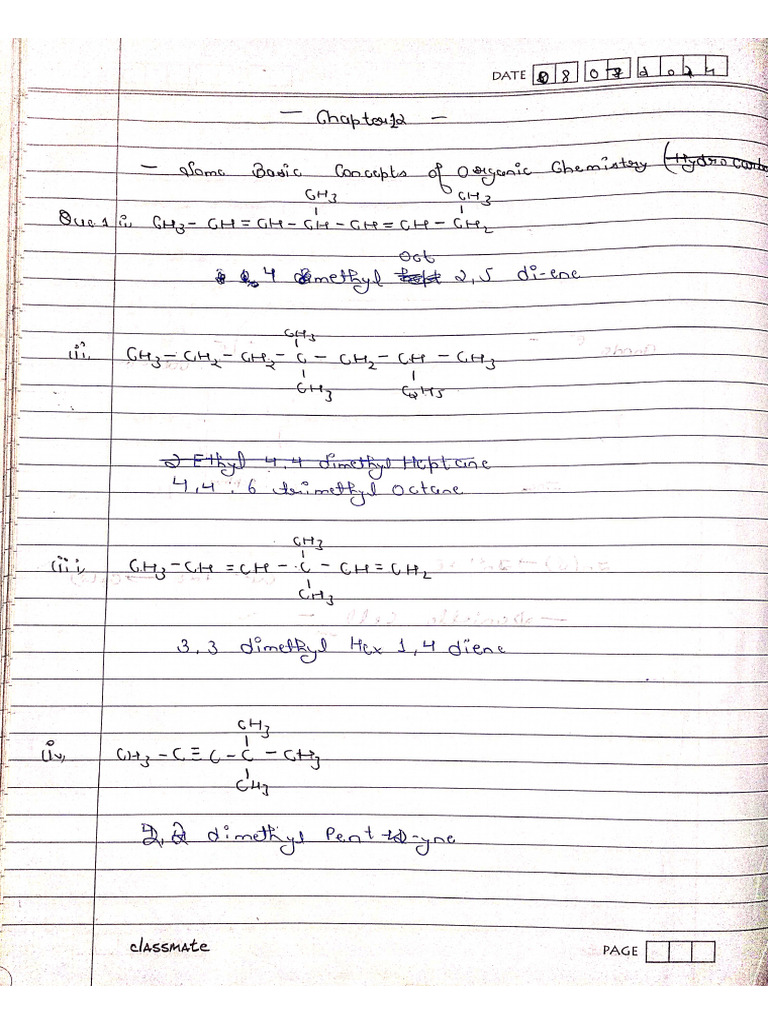 Organic Chemistry - Some Basic Concept of Organic Chemistry | PDF