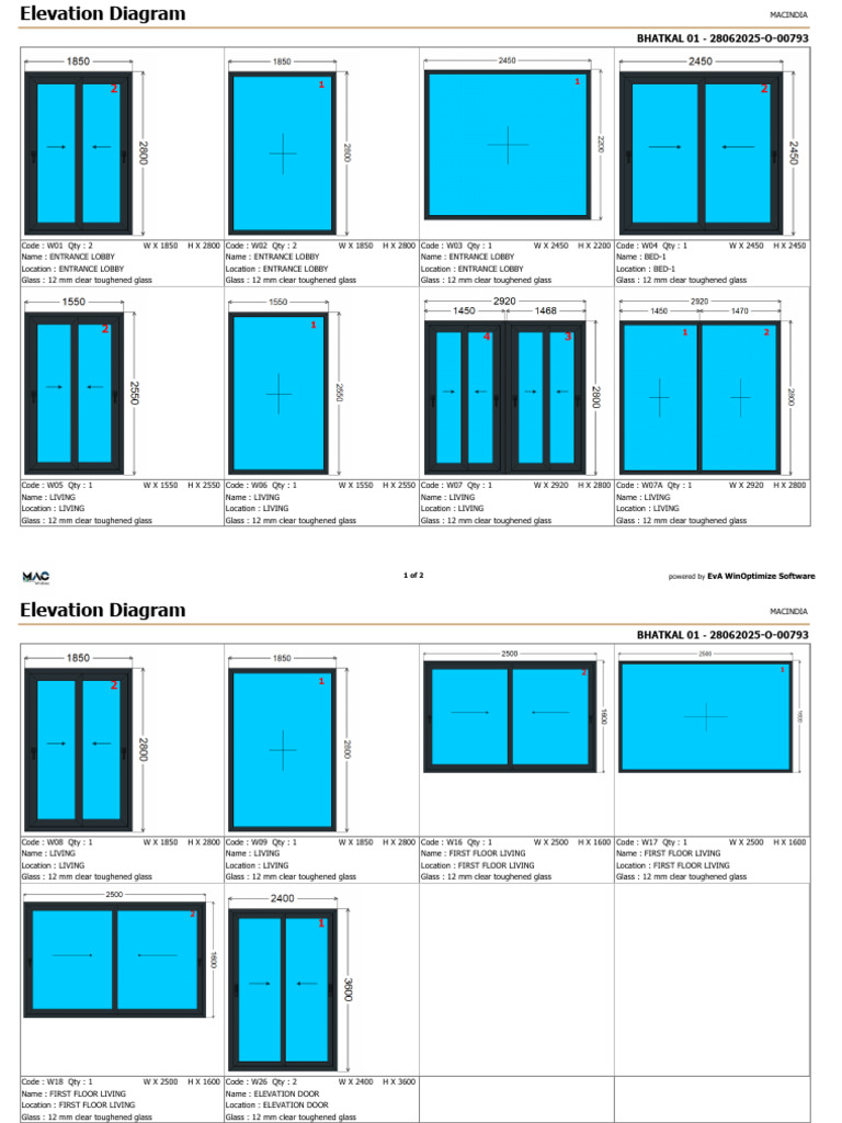 Toughened Glass Specifications for Lobby and Living Spaces | PDF ...
