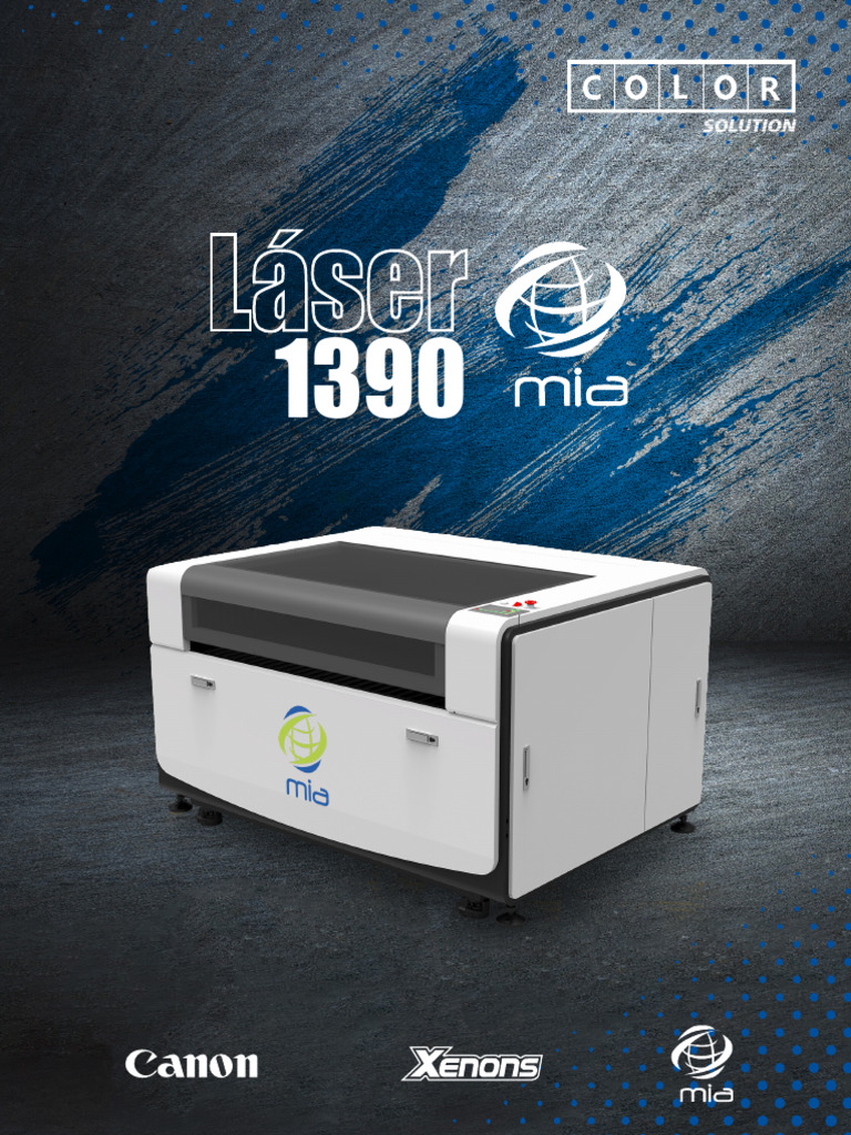 Máquina de Corte Láser 1390: Potencia y Versatilidad | PDF | USB | Láser