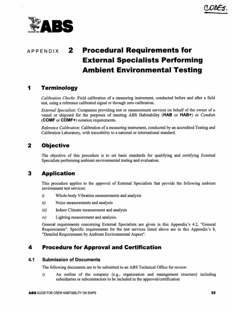 Approval Process for Environmental Testing Specialists | PDF | Stairs ...