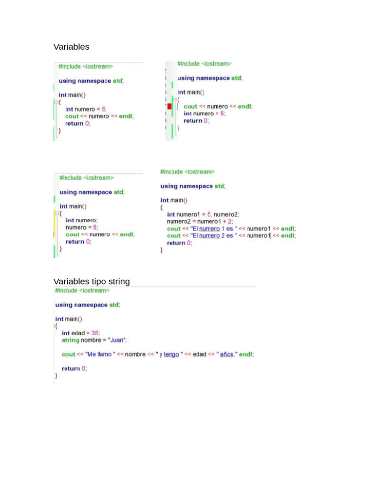2 1.variables | PDF