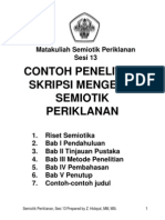 Download Contoh Penelitian Skripsi Mengenai Semiotik Periklanan by Ilviano Falian SN94297295 doc pdf