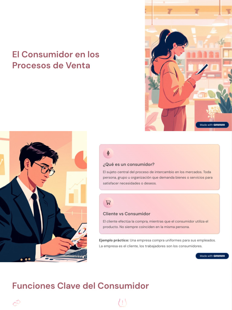 El Rol del Consumidor en Ventas | PDF | Los consumidores | Economias