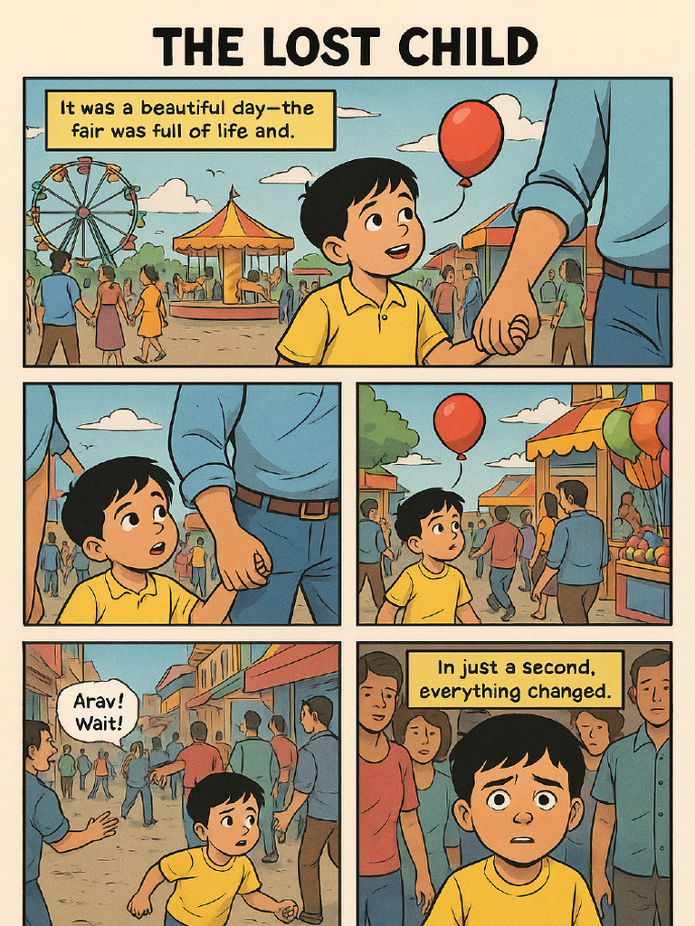 The Lost Child Comic | PDF