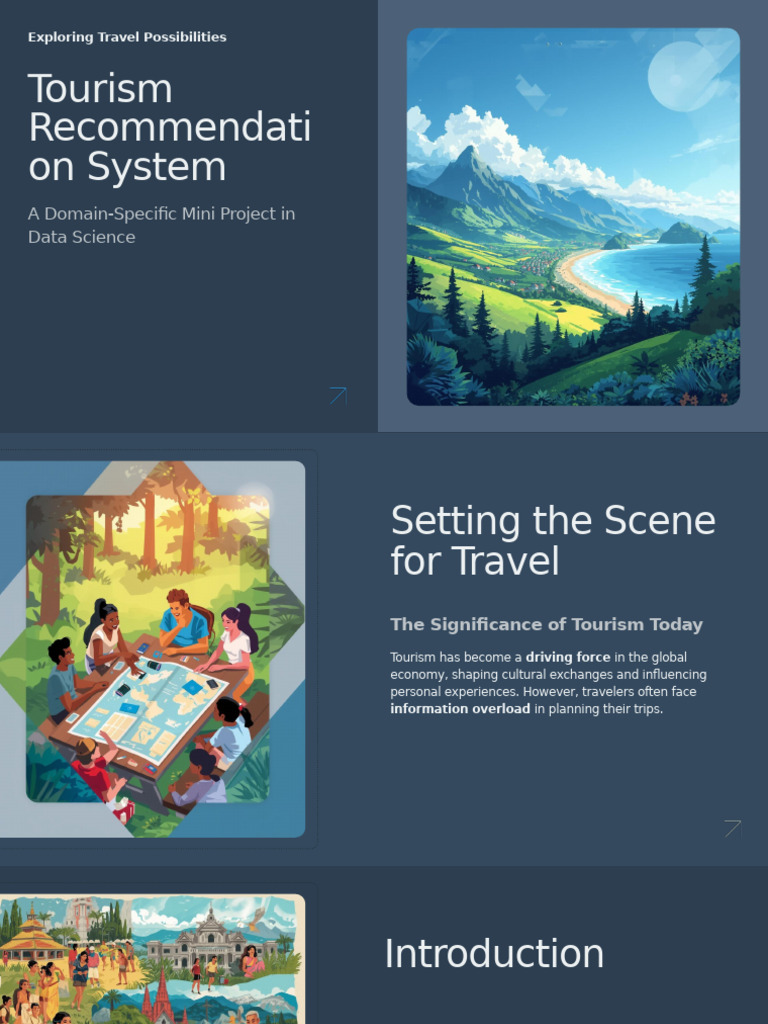 Data-Driven Tourism Recommendation System | PDF | Data | Tourism