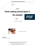 Knife Making Tutorial Part 2 The