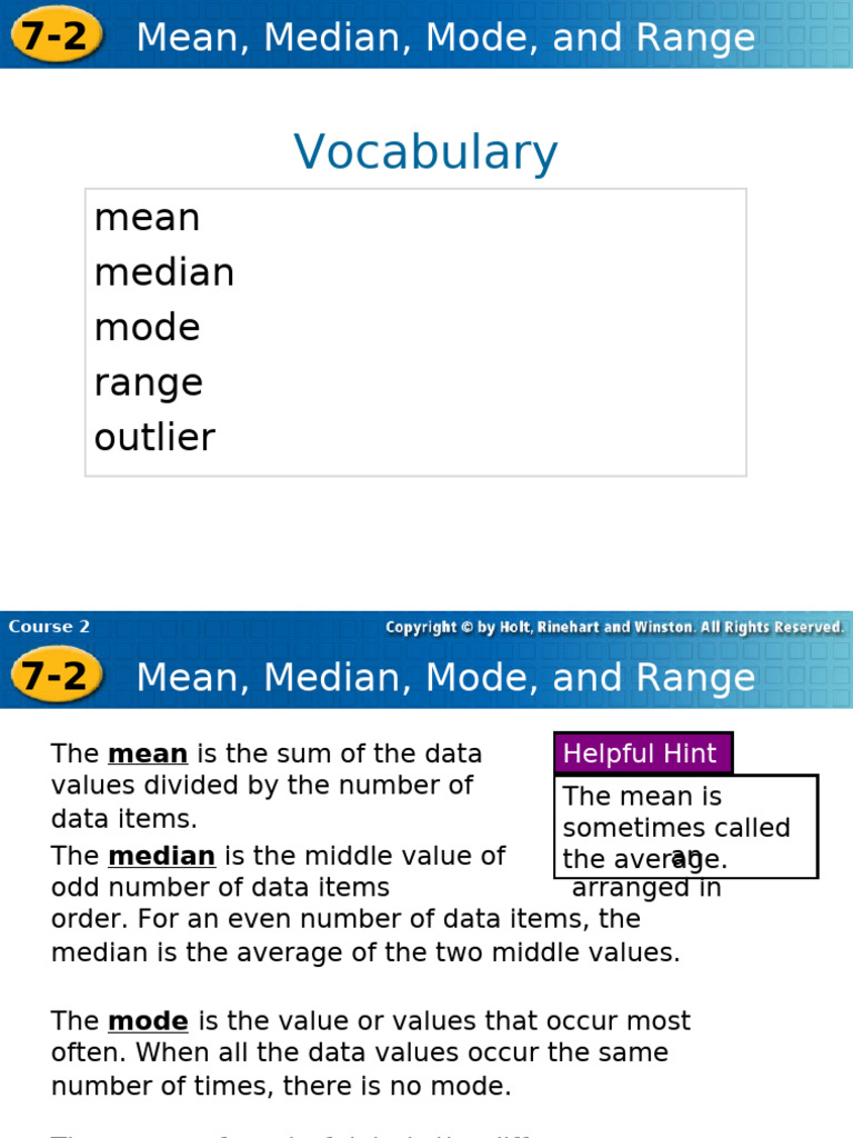 Descriptive Statistics | PDF | Mean | Mode (Statistics)