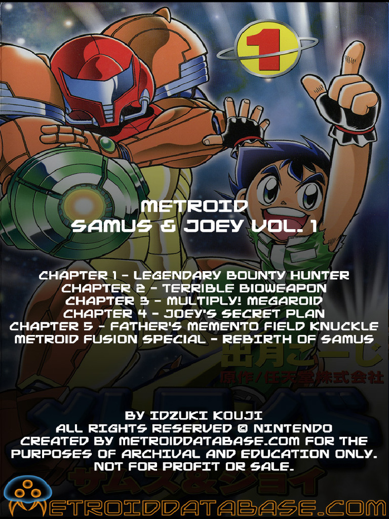 Metroid: Samus and Joey (Vol: 1) (ENG) | PDF