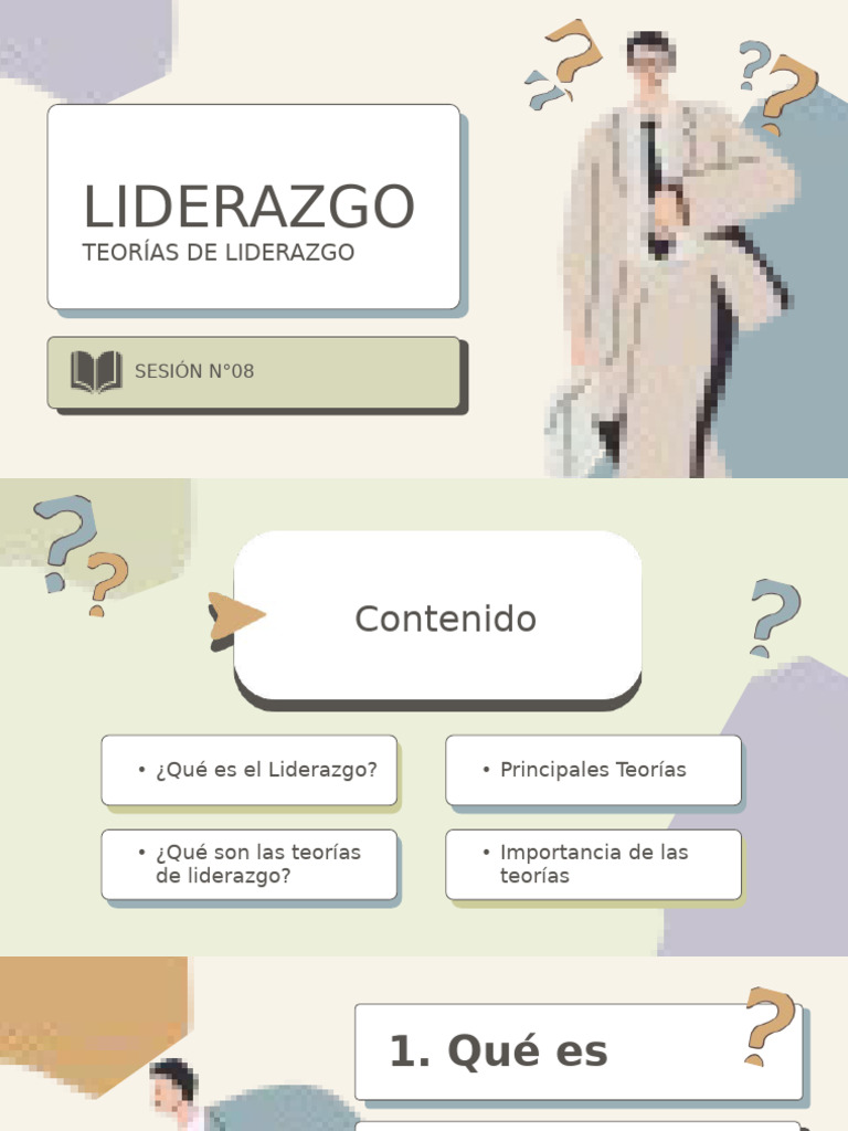 Teorías del Liderazgo Explicadas | PDF | Liderazgo | Ciencia cognitiva