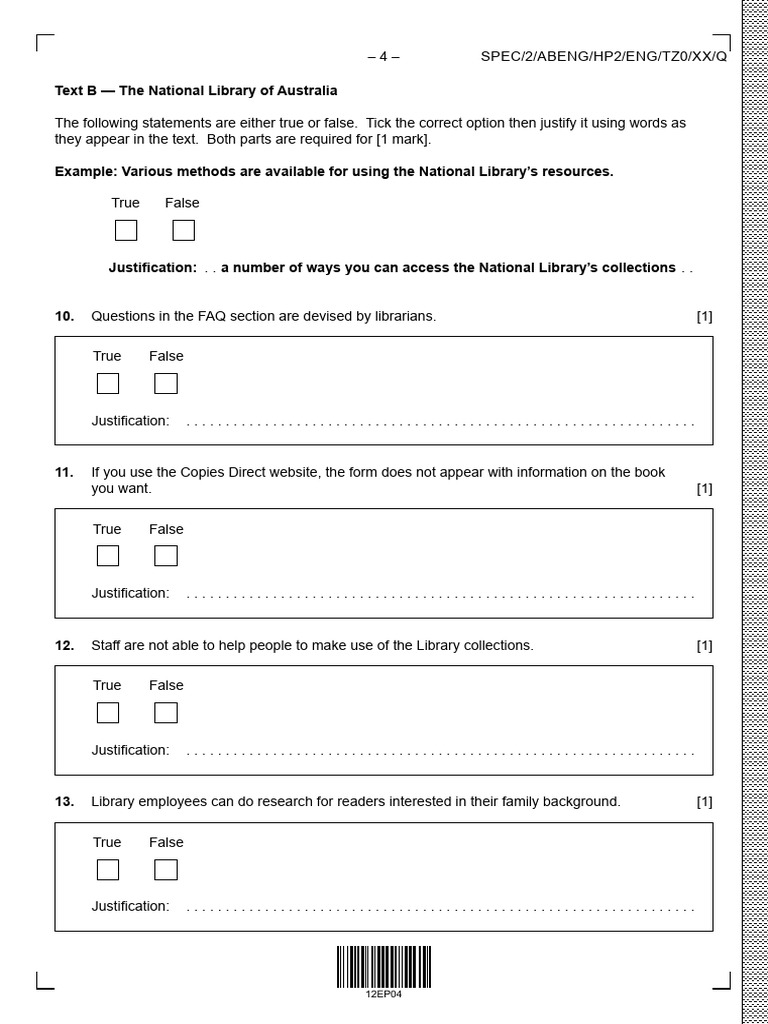 Text B and C English B Ib HL | PDF | Libraries