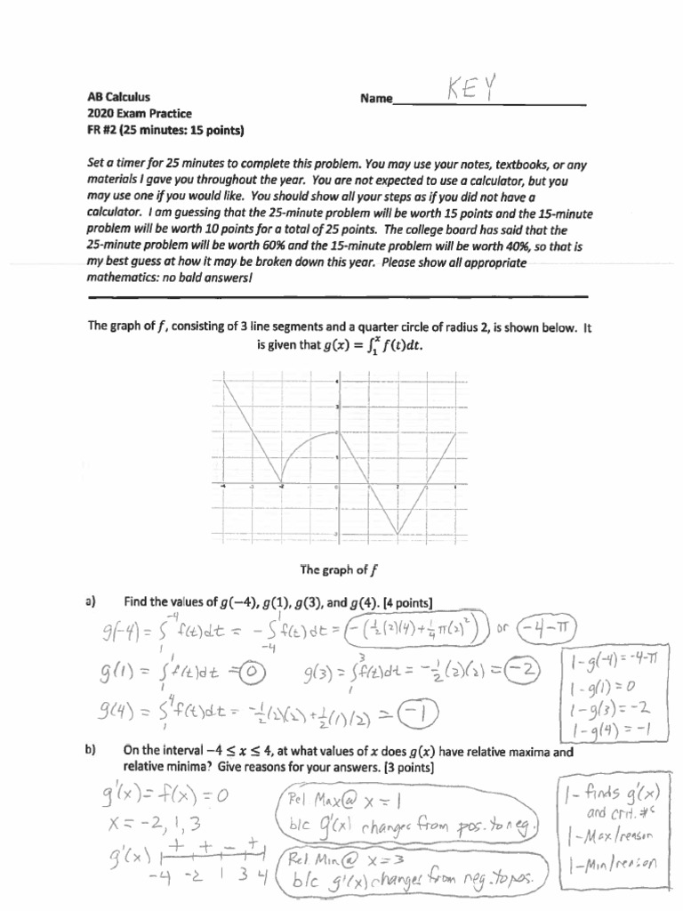 2020 Ab2 Key | PDF