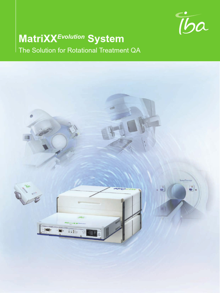 MatriXXEvolution: Advanced QA for Rotational Therapy | PDF | Radiation ...