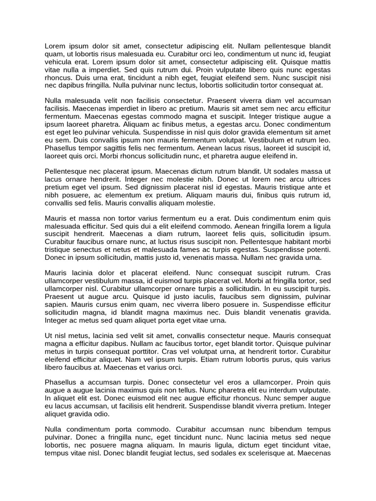 Lorem Ipsum Dolor Sit Amet2 | PDF