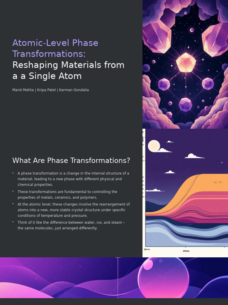 Atomic Phase Transformations Explained | PDF | Nucleation | Materials ...