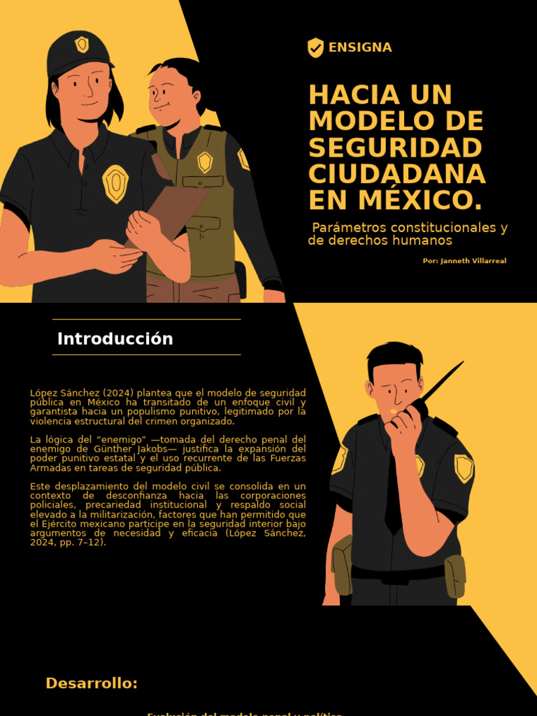 Hacia Un Modelo de Seguridad Ciudadana en México. | PDF | México | Valores