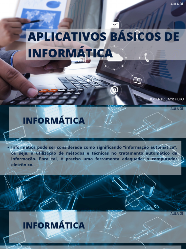 Informática AULA 01 | PDF