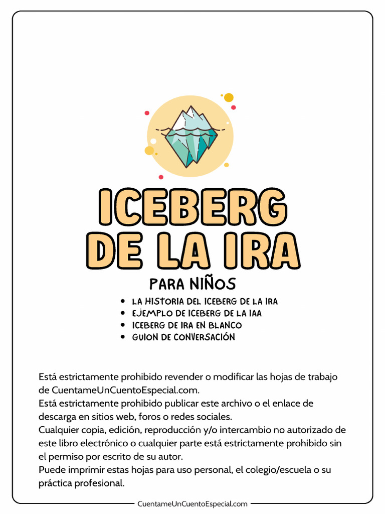 Cuaderno para Controlar la Ira Infantil | PDF