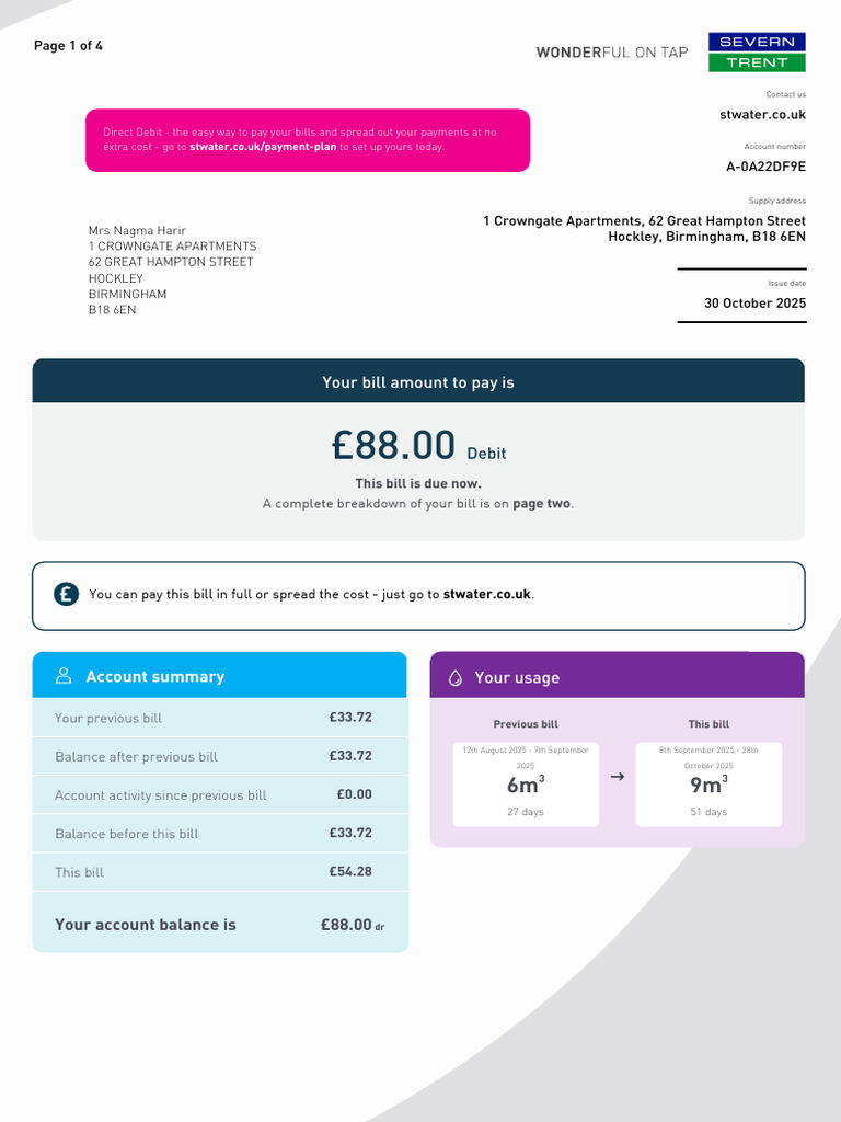 Direct Debit Payment Options for Bills | PDF | Apple Pay | Debit Card