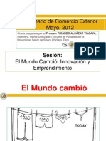 Seminario CE EL MUNDO CAMBIÓ y Nos Espera - Entonces Cómo Internacionalizar Nuestras Empresas