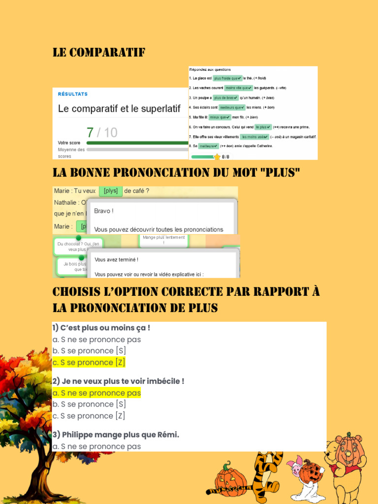 Prononciation correcte de 
