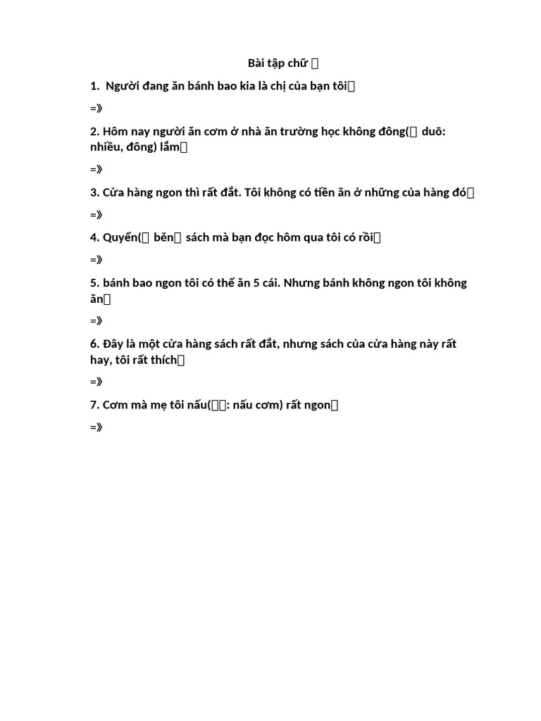 BTVN | PDF