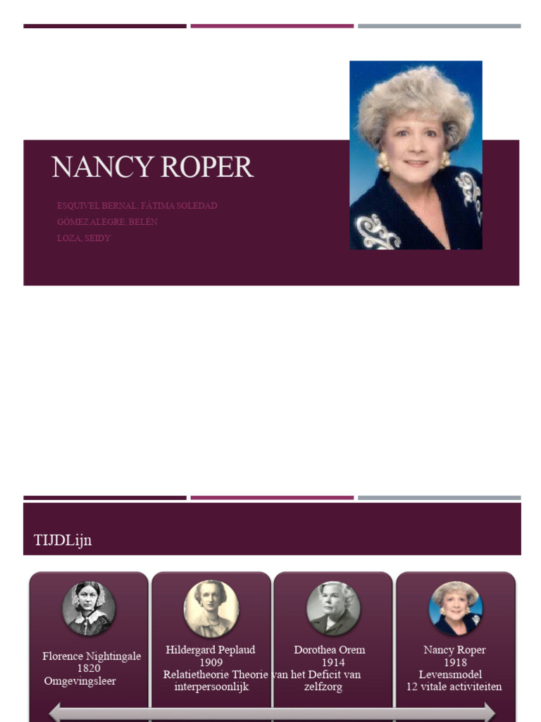 Nancy Roper | PDF