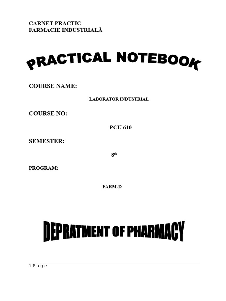 Manual de Practici Industriale | PDF