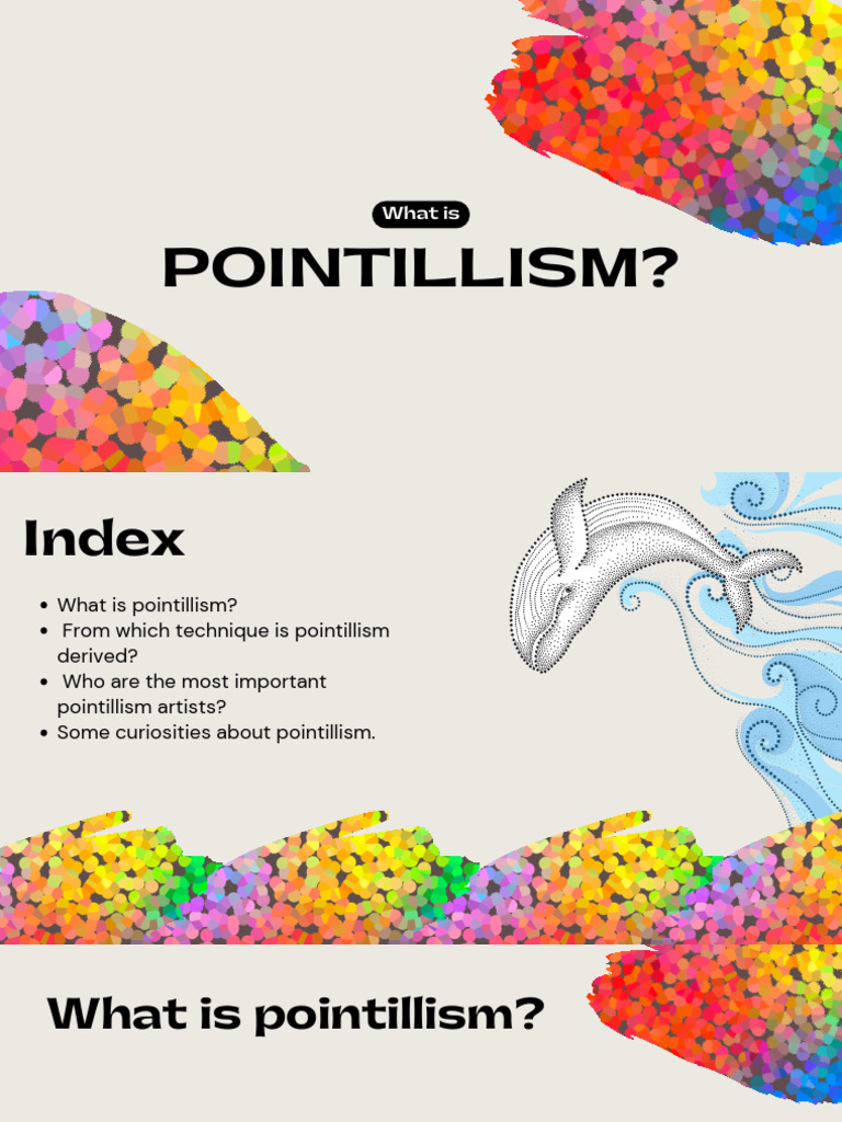 Understanding Pointillism Technique | PDF