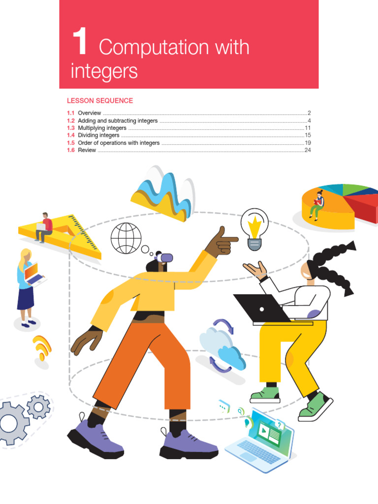 Mastering Integer Computation Skills | PDF | Multiplication | Numbers