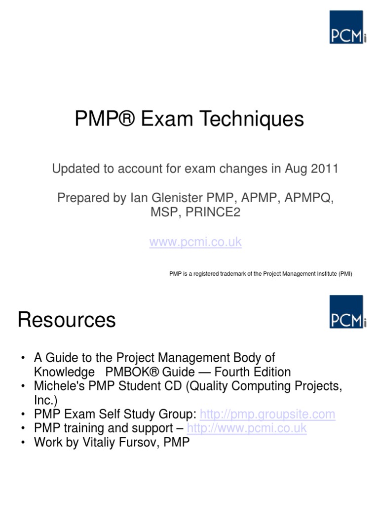 PMP Simulationsfragen