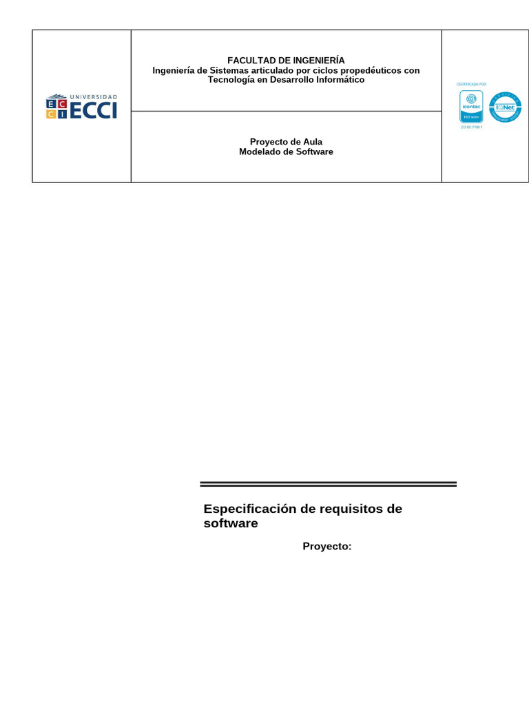 Formato-ieee-830 _v2 | PDF | Software | Pensamiento sistémico