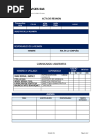Acta de Entrega de Equipos de Trabajo | PDF