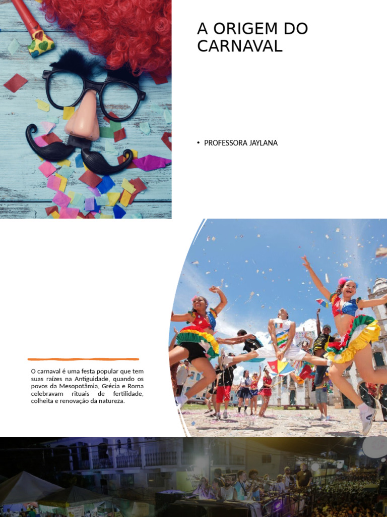 Etimologia do Carnaval: Origem e Significado | PDF