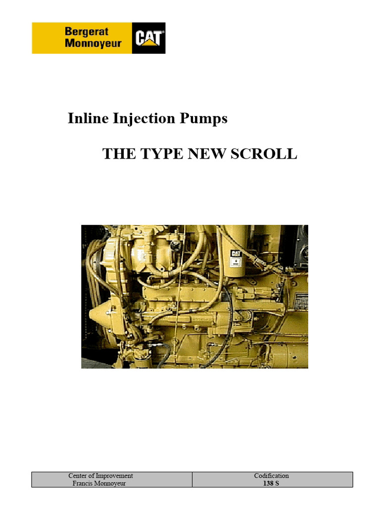 Inline Injection Pumps Overview | PDF | Fuel Injection | Pump