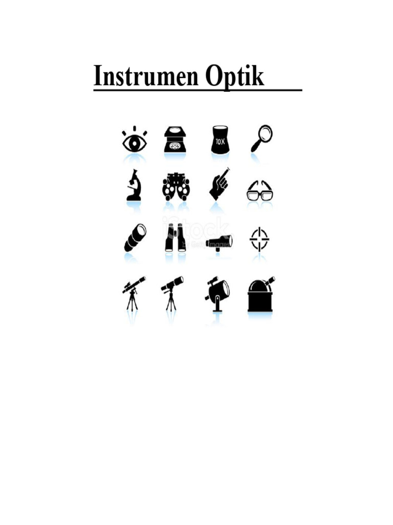 Panduan Alat Optik dan Fungsinya | PDF