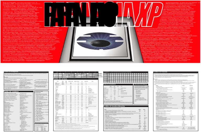 Paranoia XP - Pantalla Del Maestro de Juego (MGP6631) | PDF