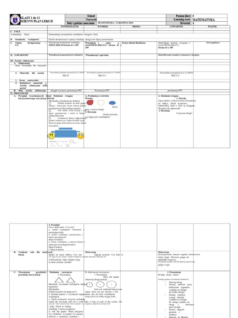 DLL - Math 5 - Q3 - W4 | PDF