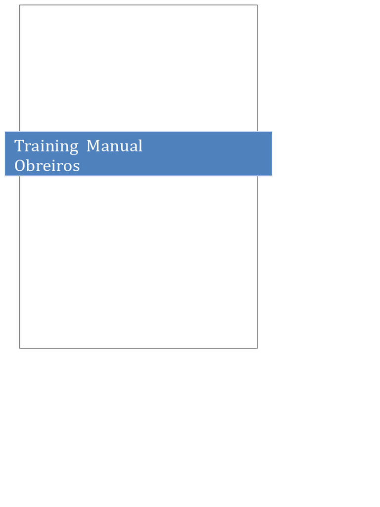 Worker Training Manual for Leaders | PDF | Elder (Christianity) | Paul ...