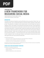 A New Framework for Measuring Social Media