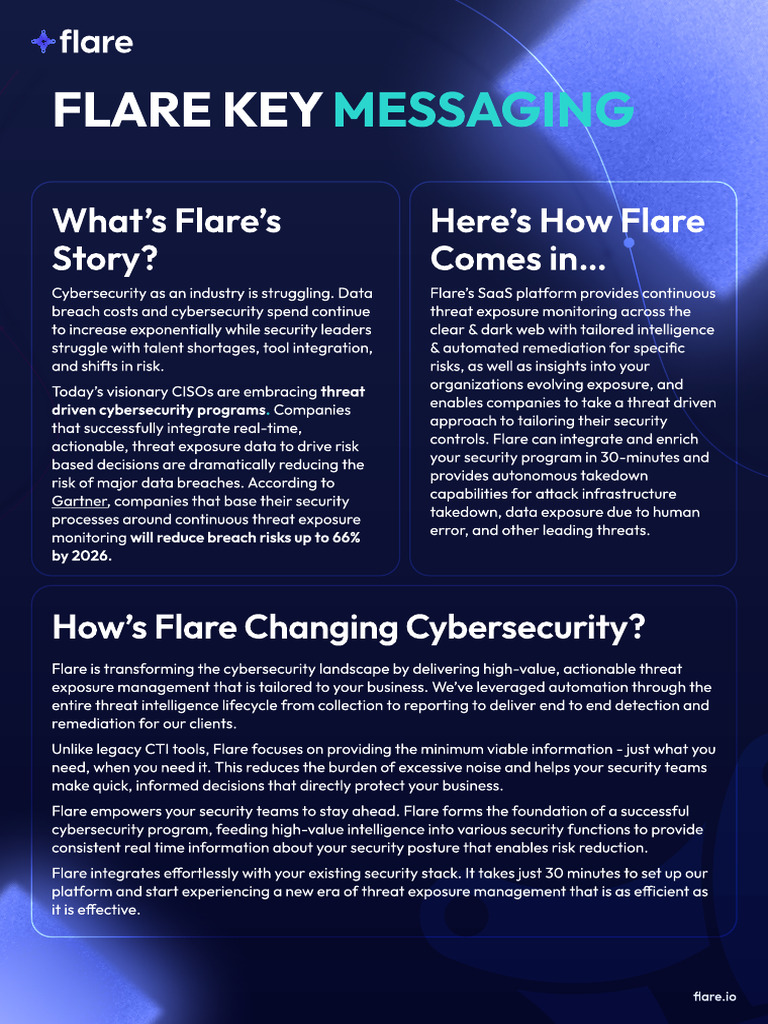 Flare 3 | PDF | Computer Security | Security
